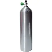 Metalsub S80 2026 Aluminum 207 Bar M26 Nitrox Valve Dykkerflaske