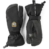 Hestra CZone Mountain, 3-finger Skihansker, Black
