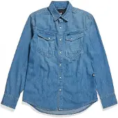 G-Star D23616-d252 Slim Fit Skjorte Med Lange Ermer