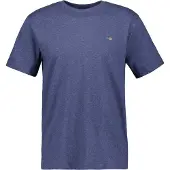 Gant for man. 2003184 Shield T-shirt blue (L), Casual, Cotton, Short sleeve, Sustainable