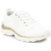 Xti for woman. 14245201-BLANCO Trainers 142452 white (37), Fabric, Flat, Laces, Casual