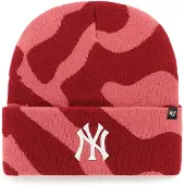 47Brand Mlb Yankees Freeform '47 Cuff Knit Lue rød