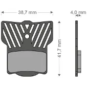 Brenta Ciclo Light Tech Mt2-8 Disk Magura Skivebremseklosser