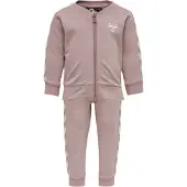 Hummel Joggedress - HMLBille - Rosa m. Hvit - - 2 år (92) - Joggedress