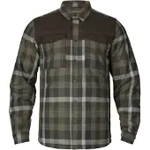 Härkila Asmund Insulated Wool Shirt Jacket Men Willow Green/Phantom 3XL