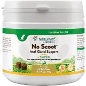 NaturVet No Scoot - 60 tyggetabletter