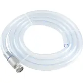 Amio Utblåsnings-/eksosslange med aluminiumspumpe, selvfyllende -02404