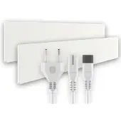Technaxx Schimmel-DRY EGS-WHI-GL - Elektrisk formfjerner - veggmontert - hvit (en pakke 2)