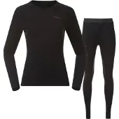 Bergans Allround Merino Underställ Set Dam Svart XL