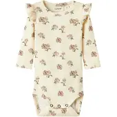 Lil´ Atelier Lil' Atelier Body I/e - Rib - NbfGavo - Turtledove/Peony - - 68 - Langermet Body