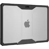 Urban Armor Gear UAG Rugged Case for MacBook AIR 13.6 M2 (2022) - Clear/Black - Skallveske for bærbar - robust - svart, is
