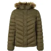 Pepe Jeans for woman. PL402480 Babs Short green jacket Babs Short green (M), Casual, Nylon, Sustainable