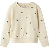 Name it Collegegenser - NmfValba - Summer Sand - - 6 år (116) - Collegegenser