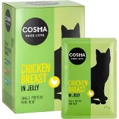 Cosma Økonomipakke Original porsjonsposer 24 x 100 g - Kyllingbryst