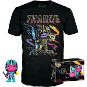 Funko POP! Forundring Thanos T-skjorte Og Eksklusiv Infinity Saga-figur