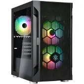 Silverstone FARA H1M PRO - Kabinett - Tower - Svart