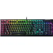 Razer BlackWidow V4 X - Tastatur - bakgrunnsbelyst - USA - tastsvitsj: Yellow