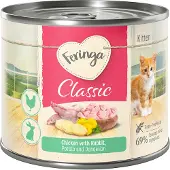 Feringa Økonomipakke Meny Kitten 24 x 200 g - Kylling & kanin