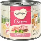 Feringa Økonomipakke Meny Kitten 24 x 200 g - Laks & Kylling