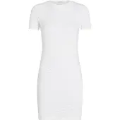 Calvin Klein J20j223205 Kort Ermet Kort Kjole