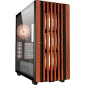 Sharkoon Rebel C70G RGB - Tower - ATX - sidepanel med vindu (herdet glass) - ingen strømforsyning (ATX) - USB/lyd