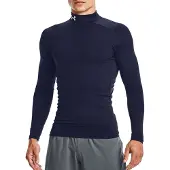 Under Armour Coldgear Comp Mock Langarmet T-skjorte