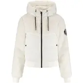 Superdry for woman. W5011758A Everest Hybrid Jacket off-white (L), Casual, Polyester