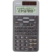 Sharp EL-531TG grå skoleregning (SH-EL531TGGY)