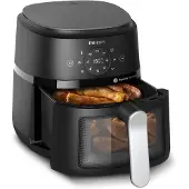 Philips 2000 Series NA221 - Varmluftsteker - 4.2 liter - 1.5 kW - svart / sølv