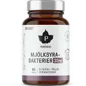 Pureness Melkesyrebakterier 30 md 60 kapsler