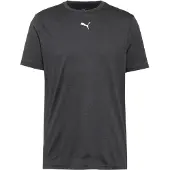 Puma TAD ESSENTIALS Heather Cat Tee Men, Clothing, Black Heather, S