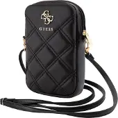 GUESS veske GUWBZPSQSSGK svart/black Zip Quilted 4G