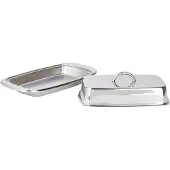 Kitchencraft Rustfritt Stål Smørskål Med Lokk