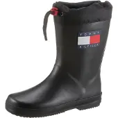 Tommy Hilfiger Gummistøvler - Svart - - 33 - Gummistøvler