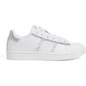 Pepe Jeans for woman/girl. PGS00004 Player Glow Leather Sneakers white (39), Flat, Laces, Casual, children's fashion