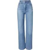 Levi's for woman. A6081-0020 Ribcage wide leg blue jeans (27/32), Casual, Cotton, Denim