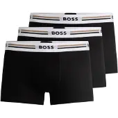 BOSS for man. 50492200 Pack 3 Boxers Revive black (M), Homewear, Cotton, Viscose, Sustainable