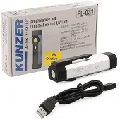 Kunzer PL-031 LED (RGB) arbeidslys batteridrevet 3 W 250 lm