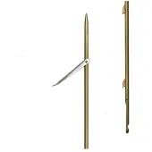 Picasso Gold Spring Steel Round Shark Fin 7 Mm Enkel Flopper Spydskaft
