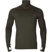 Härkila Base All Season Half-Zip Undershirt Men Shadow Brown 3XL