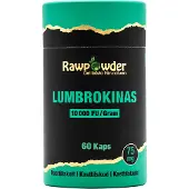 Rawpowder Lumbrokinase 75 mg 60 kapsler