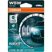 Osram W5w Cool Blue Intense Lyspære 2 Enheter