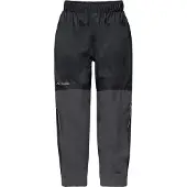 Vaude Kids Escape Pants VI, regnbukser, svart