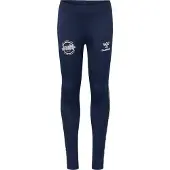 Hummel Leggings - hmlFSK Joy - Black Iris/Heather Rose - - 4 år (104) - Leggings