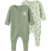 Name it Nattdrakt - Nr. - 2-pack - NbfNightsuit - Sea Skum - - 3 år (98) - Nattdrakt