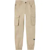 Name it Bukser - Noos - Cargo - NkmRyan - Oxford Tan - - 8 år (128) - Bukser - bomull