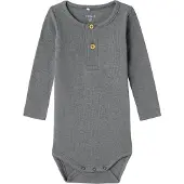 Name it Body I/e - Noos - NbmKab - Spottefugl/Melange - - 50 - Langermet Body