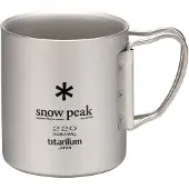Snow Peak Titanium Double Walled Mug - 220ml