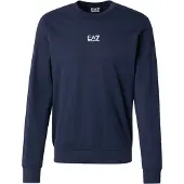EA7 for man. 8NPM30_PJVRZ Train Core Coft navy sweatshirt (S), Casual, Cotton