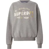 Superdry Luxe Metallic Logo Collegegenser